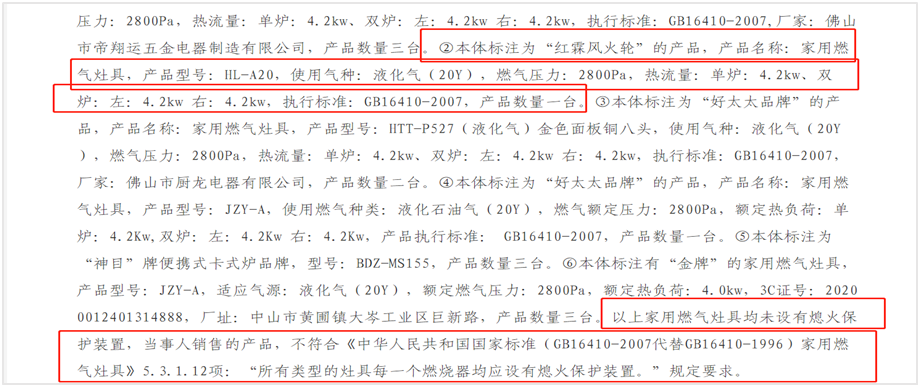 广西南宁市市场监管局开展燃气器具网络专项监测 发现涉嫌违法违规信息25条(图4)