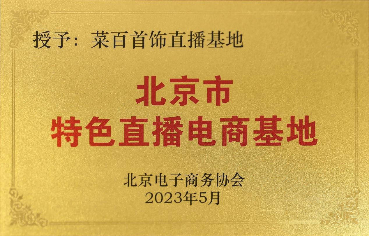 北京菜百电子商务有限公司荣获“促进首都电子商务发展‘突出贡献奖’”(图2)