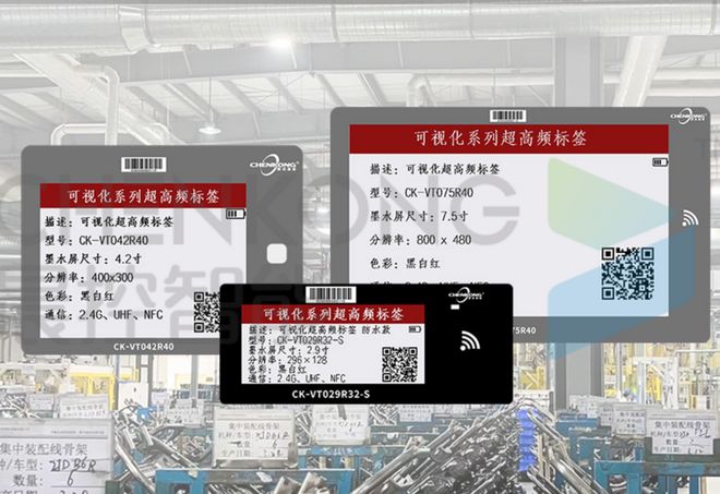RFID电子纸电子墨水屏汽车总装生产线SPS拣配无纸化工单替换方案(图2)